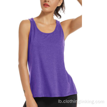 Workout Tank Tops fir Fraen